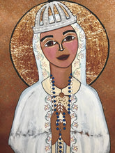 Load image into Gallery viewer, Folk Art Catholic Art Giclee Our Lady of Fatima