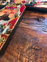 Load image into Gallery viewer, Catholic Mosaic Art Cross Jesuit Society of Jesus St. Ignatius Loyola Ad Majorem Dei Gloriam