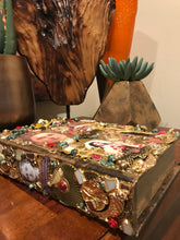 Load image into Gallery viewer, Catholic Mosaic Art Box St. Terese of Lisieux Memory Box