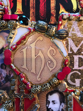 Load image into Gallery viewer, Catholic Mosaic Art Cross Jesuit Society of Jesus St. Ignatius Loyola Ad Majorem Dei Gloriam