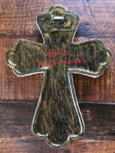 Load image into Gallery viewer, Catholic Mosaic Art Cross Sacred Heart