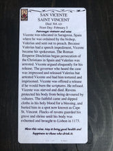 Load image into Gallery viewer, Folk Art Retablo Saint Vincent San Vicente Wine Vinters Sailors Garlick