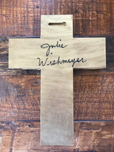 Load image into Gallery viewer, Catholic Mosaic Art Cross Baptism of Jesus