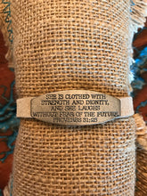 Load image into Gallery viewer, Good Works Bracelet Divine Inspiration Scripture Bible Verse Leather Single Strand Magnetic