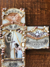 Load image into Gallery viewer, Catholic Mosaic Art Cross Baptism of Jesus