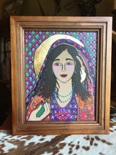 Load image into Gallery viewer, Folk Art Catholic Art Mary Magdalene Original Ethereal Icons Erin Leeper
