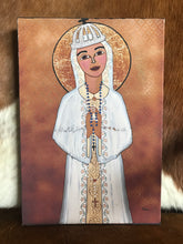 Load image into Gallery viewer, Folk Art Catholic Art Giclee Our Lady of Fatima
